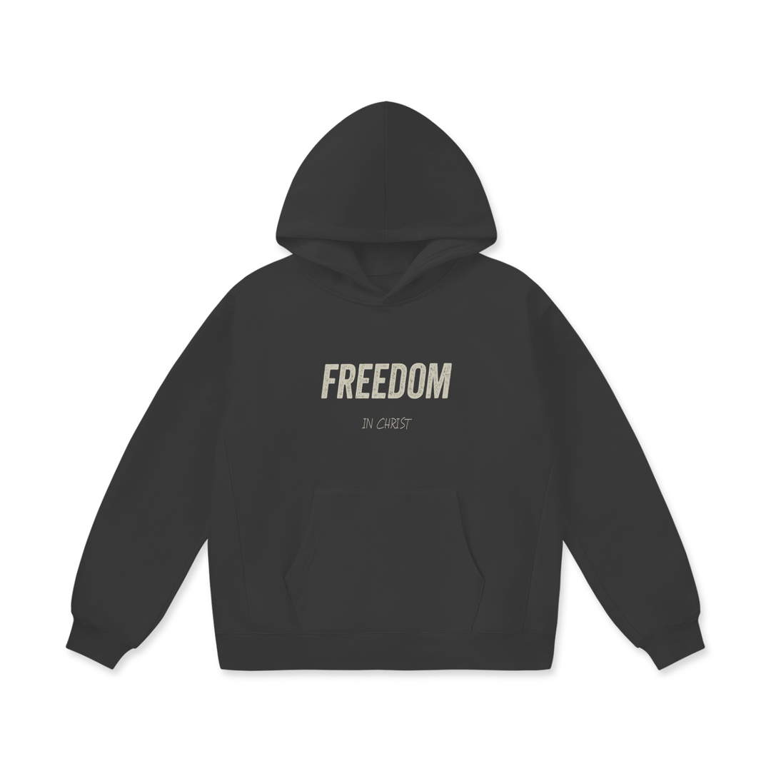 Soul Not For Sale/Freedom Oversized Heavyweight Fleece Hoodie