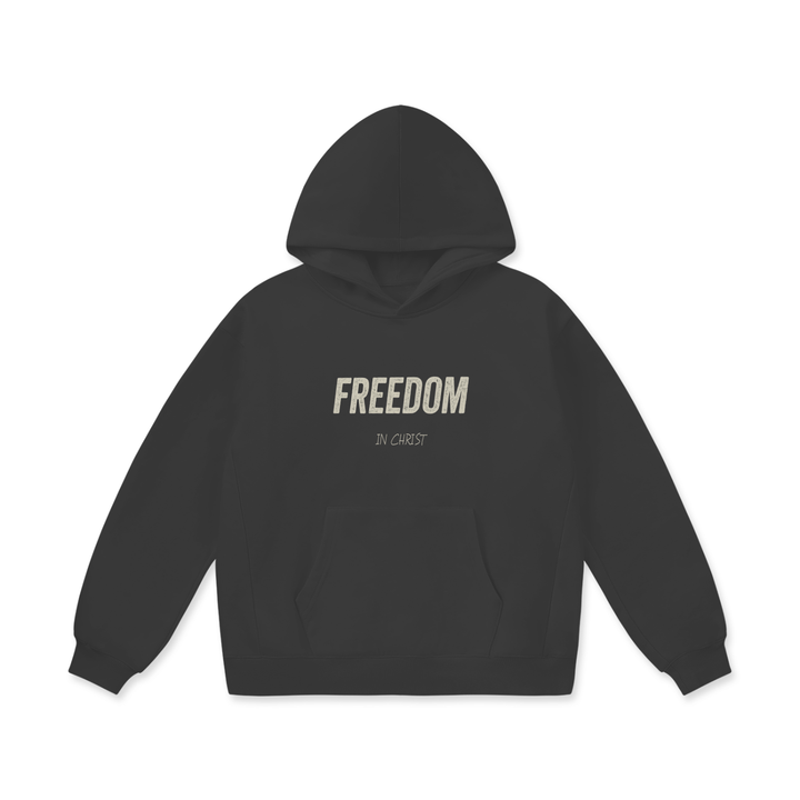 Soul Not For Sale/Freedom Oversized Heavyweight Fleece Hoodie
