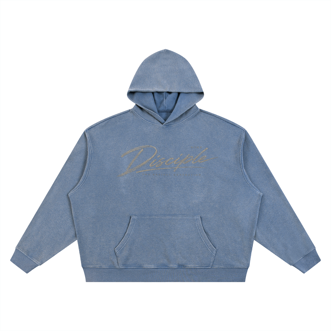 DISCIPLE Waffle Boxy Hoodie