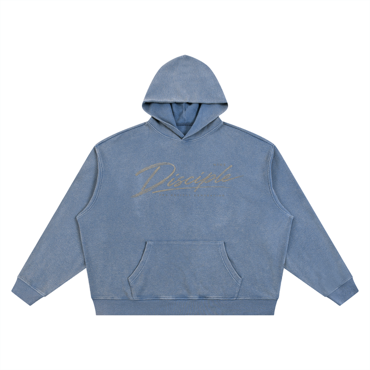 DISCIPLE Waffle Boxy Hoodie