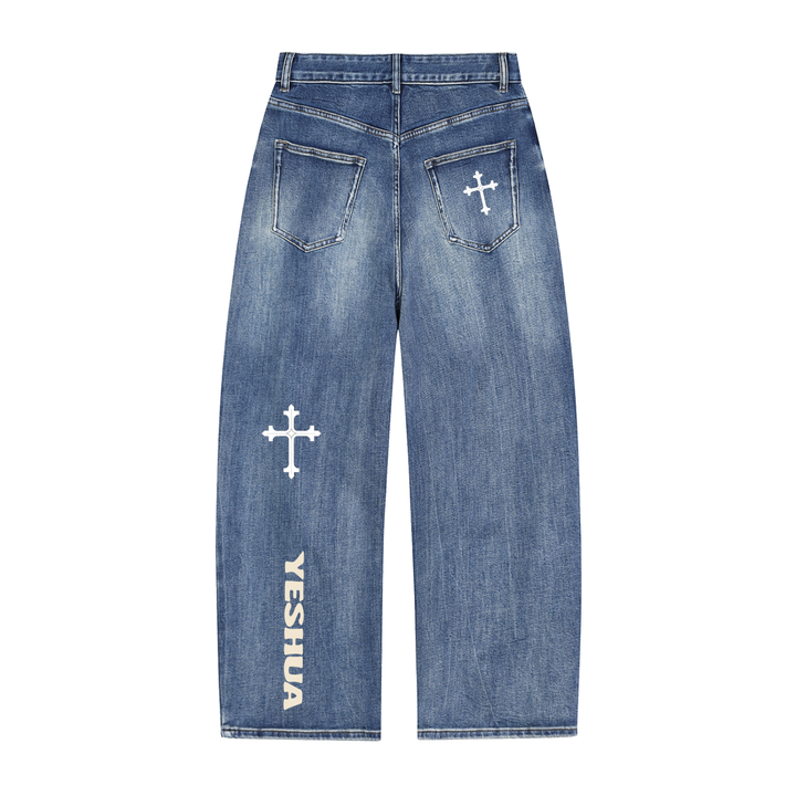 CHILD OF GOD Sun Fade Heavyweight Denim Jeans