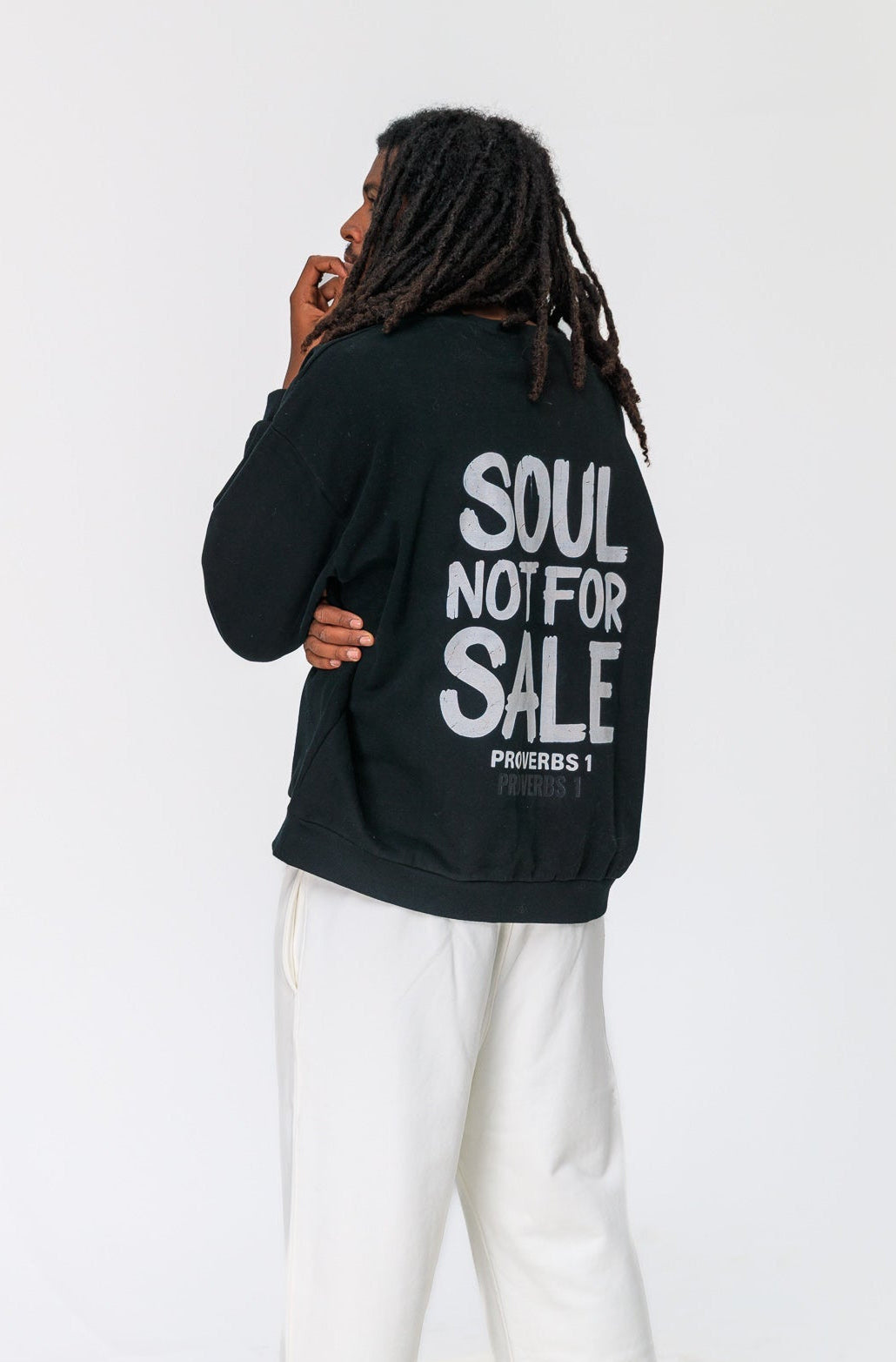 SOUL NOT FOR SALE Heavyweight Drop Shoulder Sweatshirt