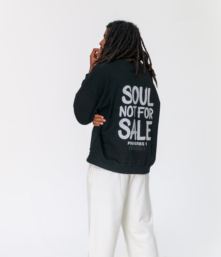 SOUL NOT FOR SALE Heavyweight Drop Shoulder Sweatshirt