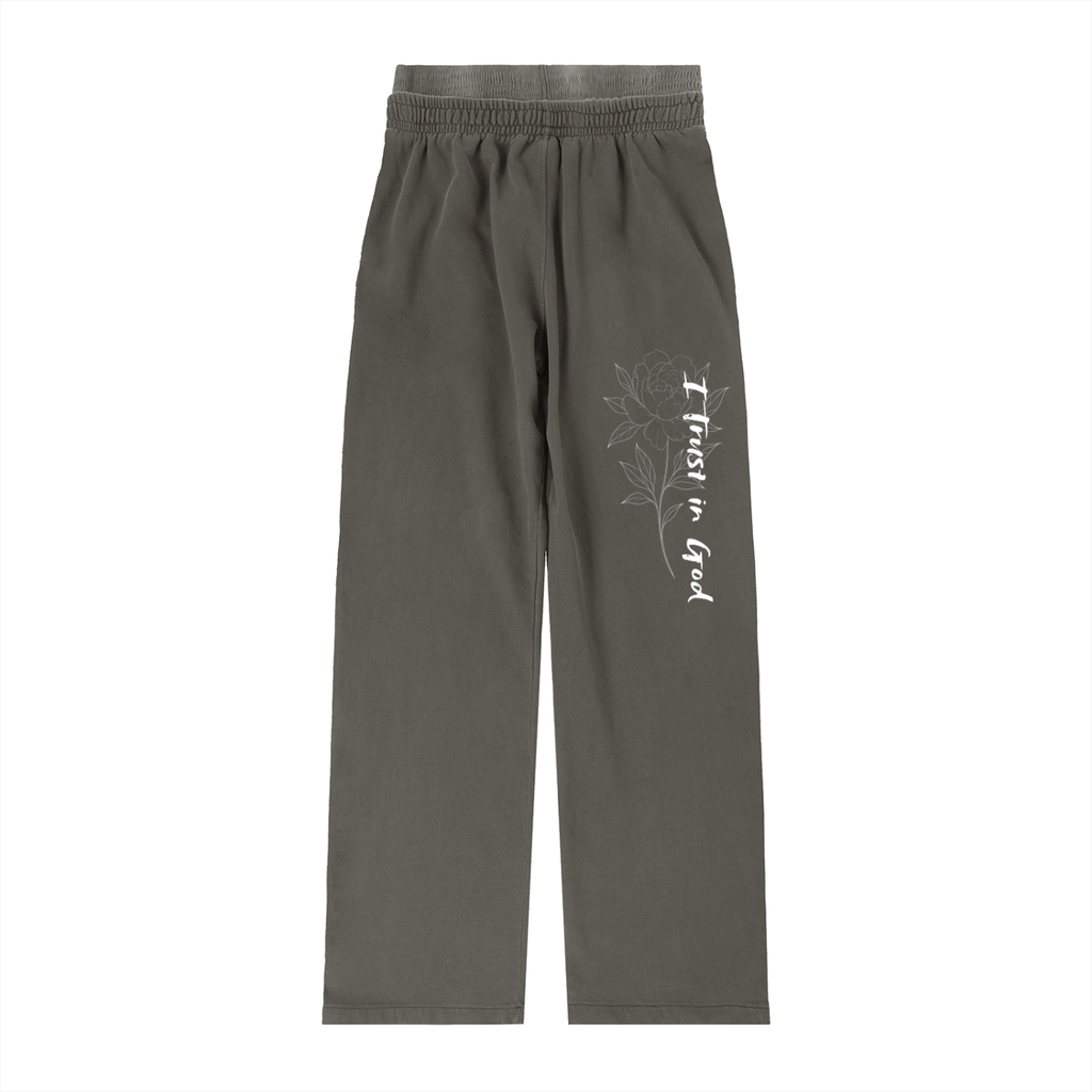 JESUS SAVES Vintage Washed Waist Pants