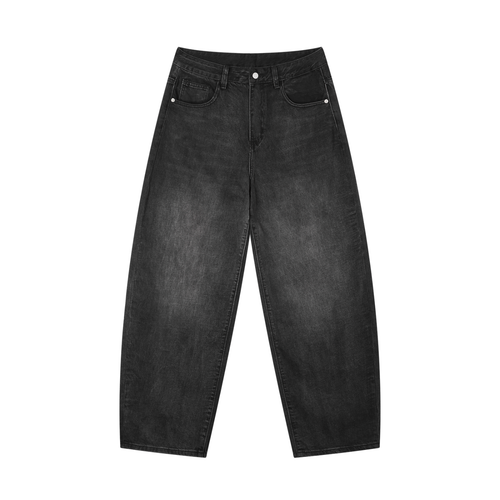 CORINTHIANS GRACE Vintage Wash Barrel Jeans