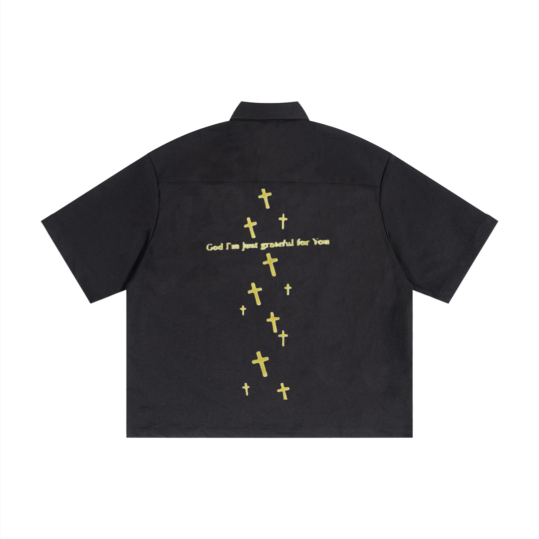 2 CORINTHIANS Unisex Boxy Heavyweight Short Sleeve Shirt