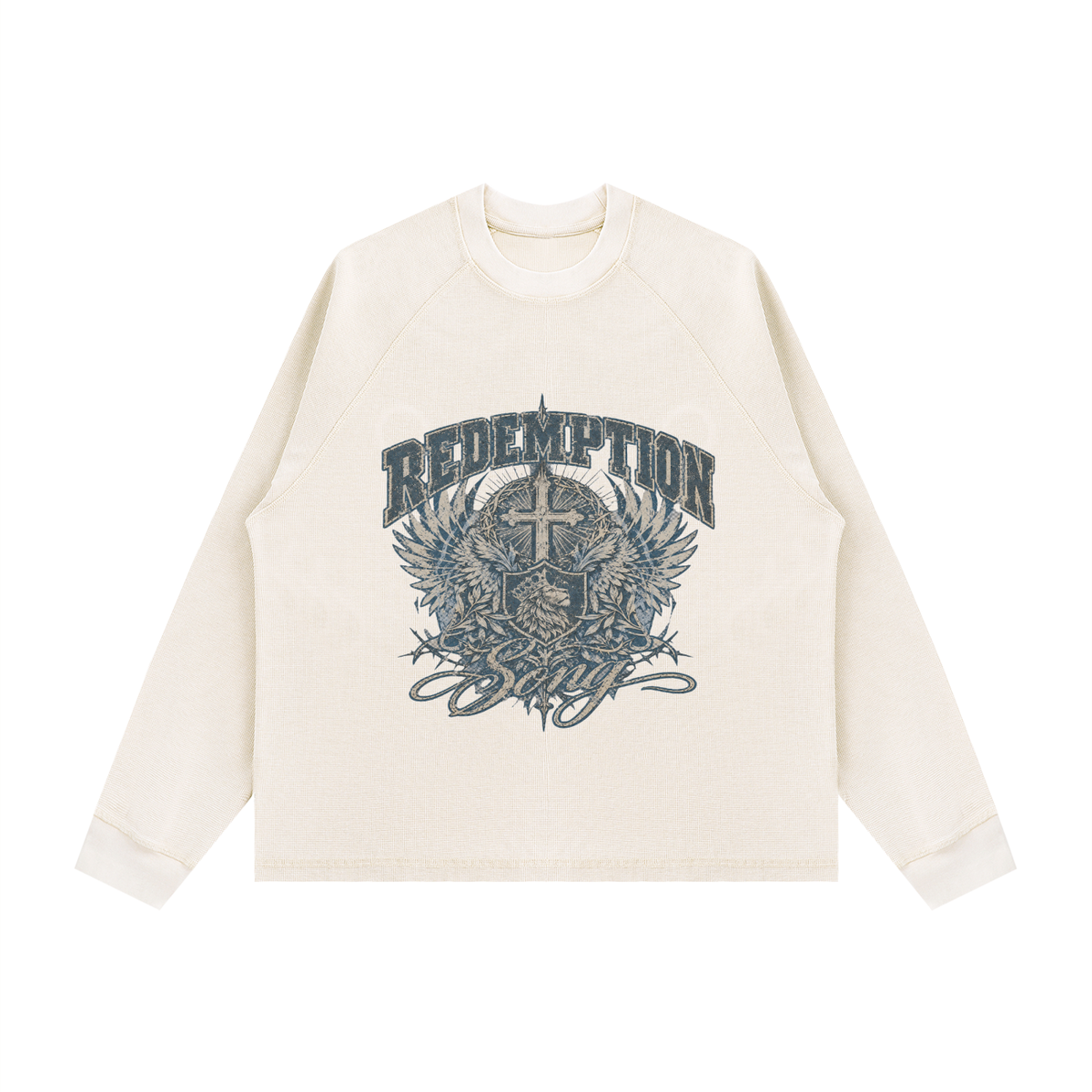 REDEMPTION SONG  Boxy  Waffle T-Shirt