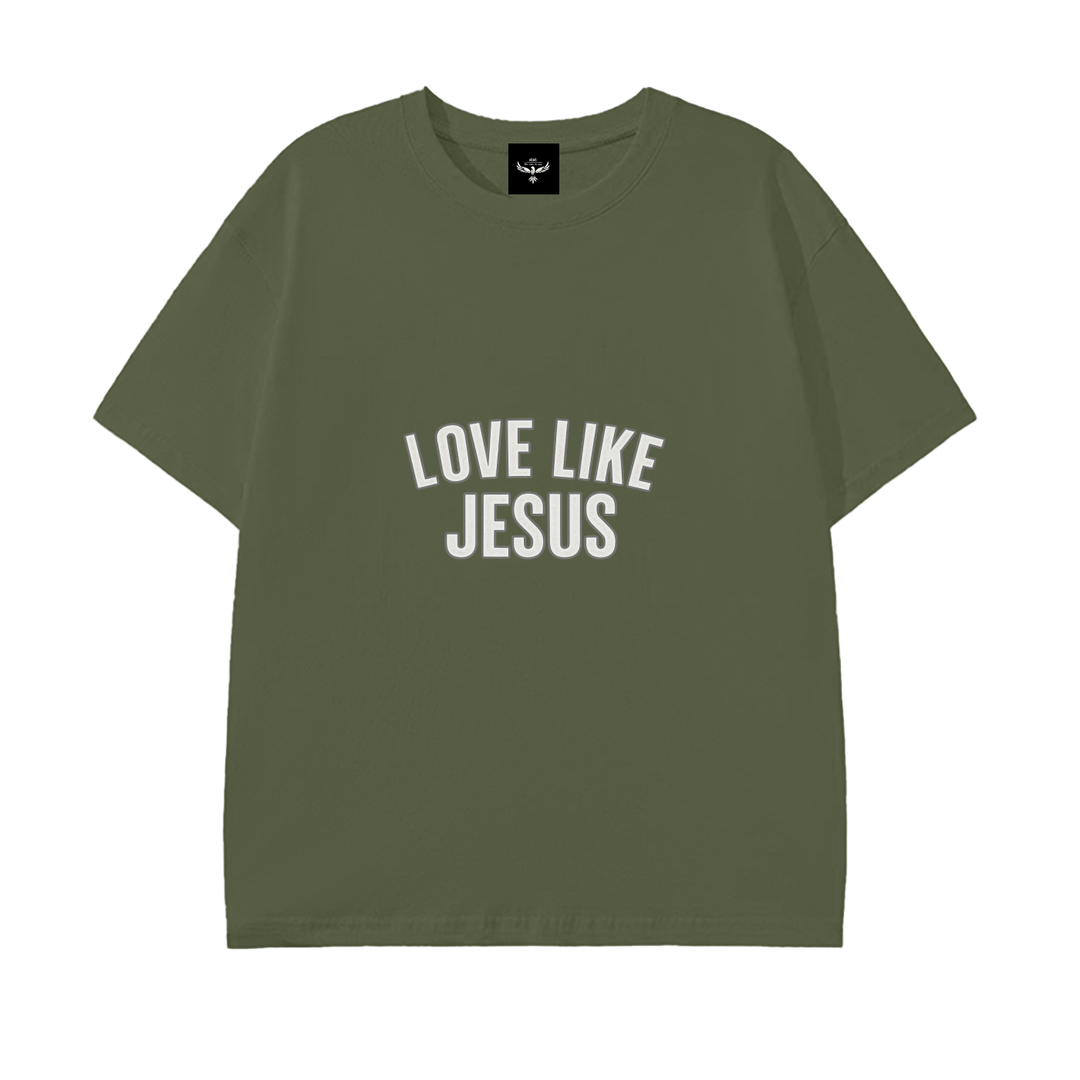LOVE LIKE JESUS Pure Cotton Unisex T-Shirt