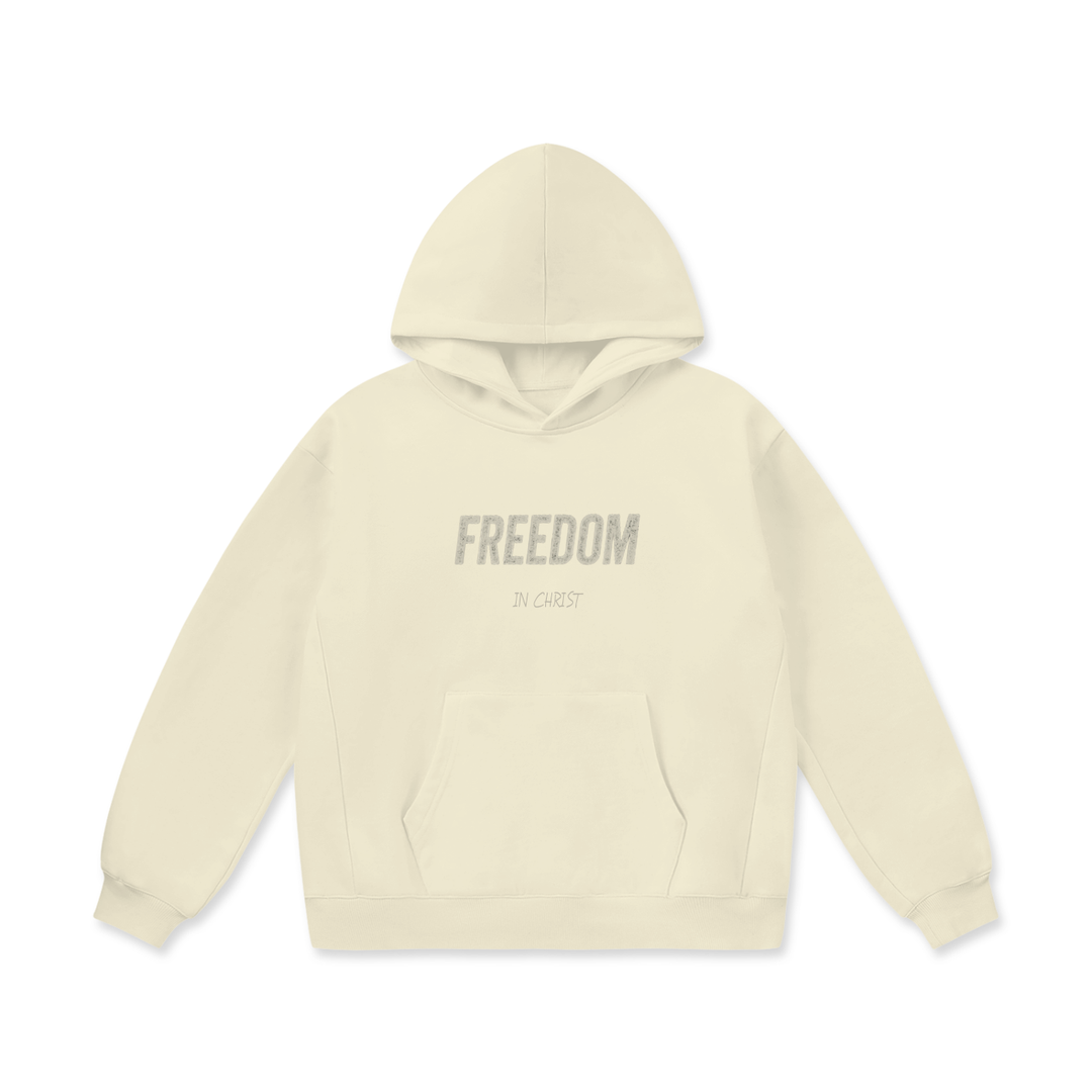 Soul Not For Sale/Freedom Oversized Heavyweight Fleece Hoodie