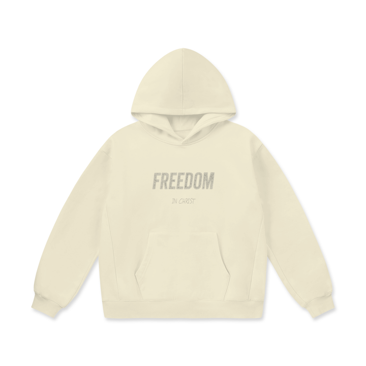 Soul Not For Sale/Freedom Oversized Heavyweight Fleece Hoodie