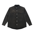SOUL NOT FOR SALE Blouson en jean délavé épais