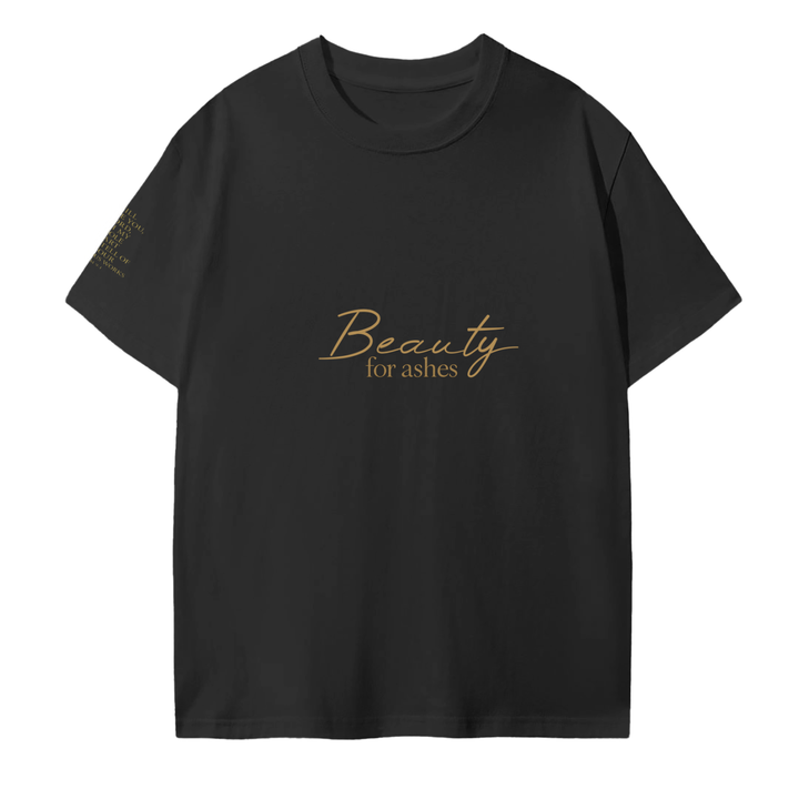 BEAUTY FOR ASHES  Seamless T-Shirt - 200 GSM