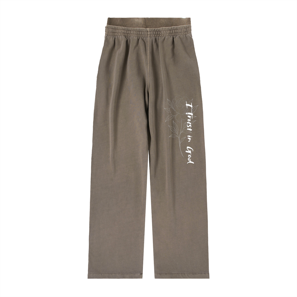 JESUS SAVES Vintage Washed Waist Pants