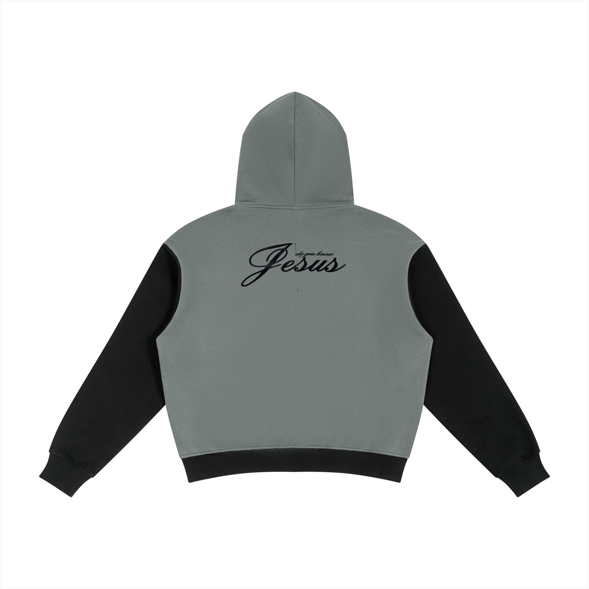 LOVE LIKE JESUS Color Block Full Zip Hoodie