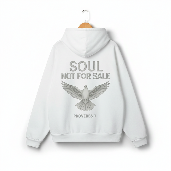 Soul Not For Sale Heavyweight Hidden Pocket Fleece Hoodie