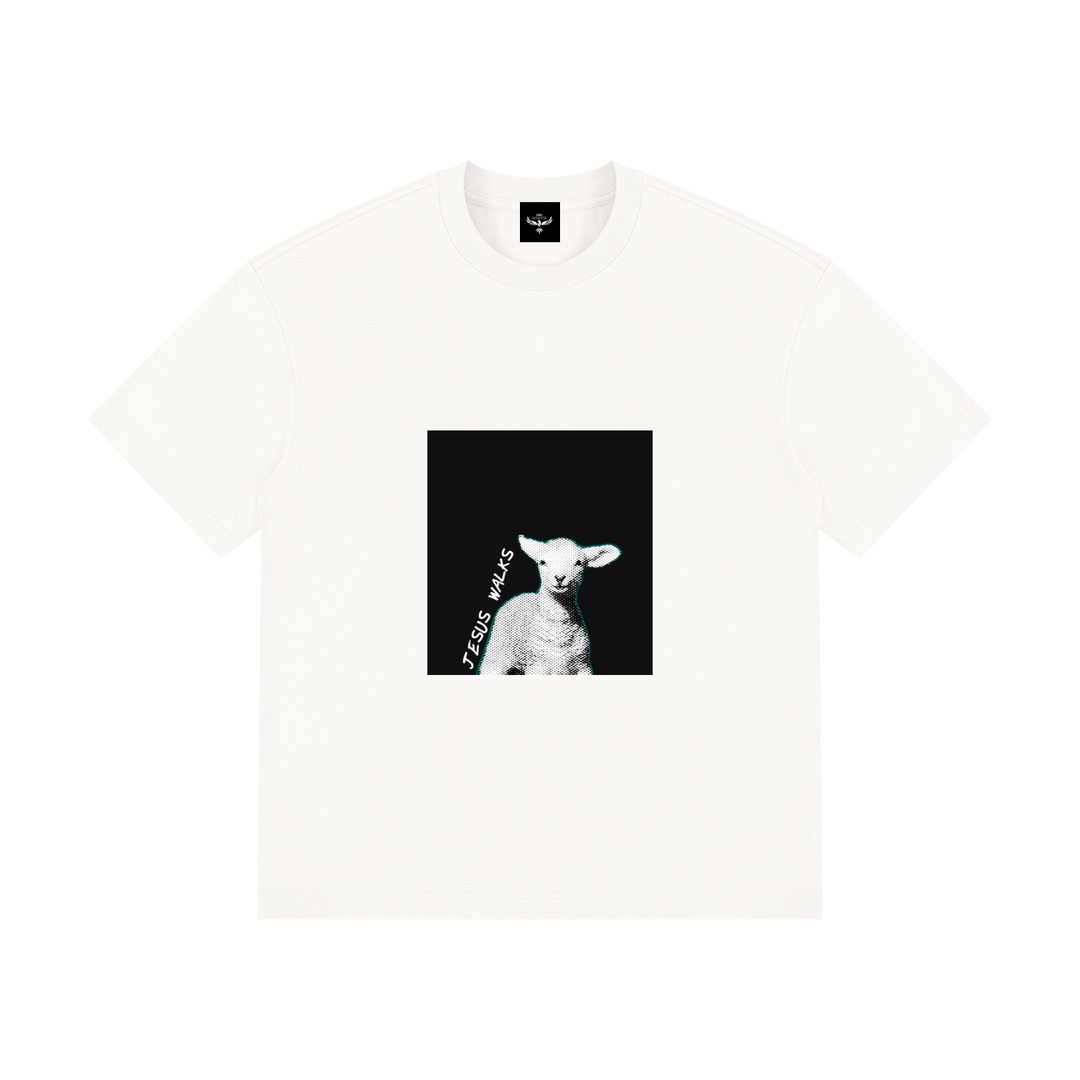 Jesus Walks Cotton T-Shirt