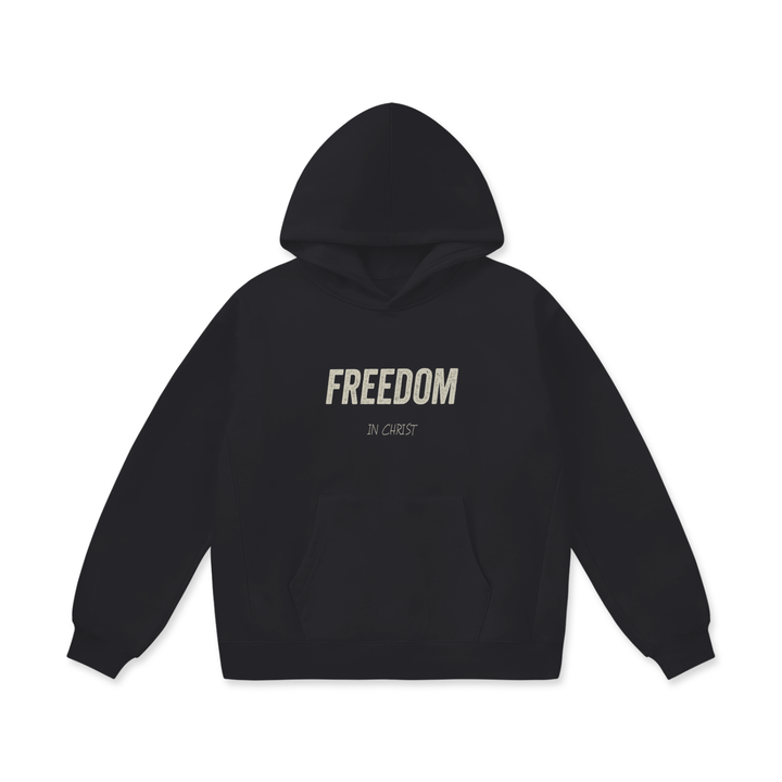 Soul Not For Sale/Freedom Oversized Heavyweight Fleece Hoodie