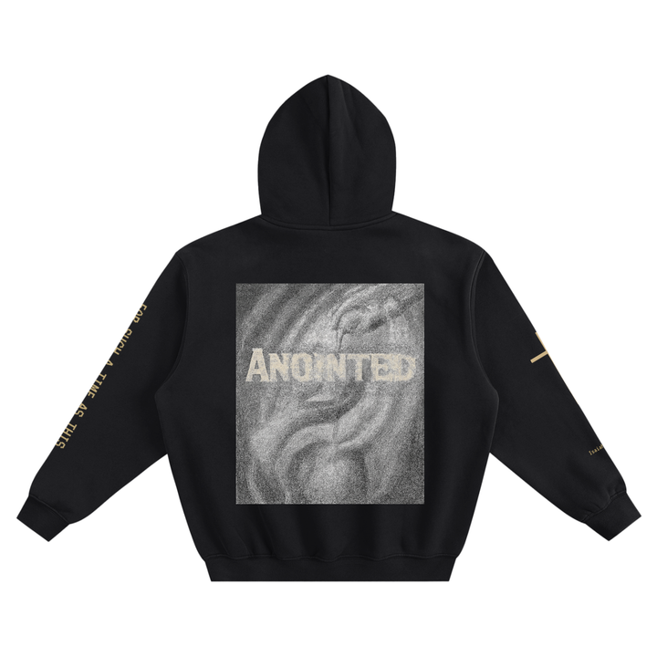 HALLELUJAH FOR THE ANOINTING Fleeced Boxy Hoodie