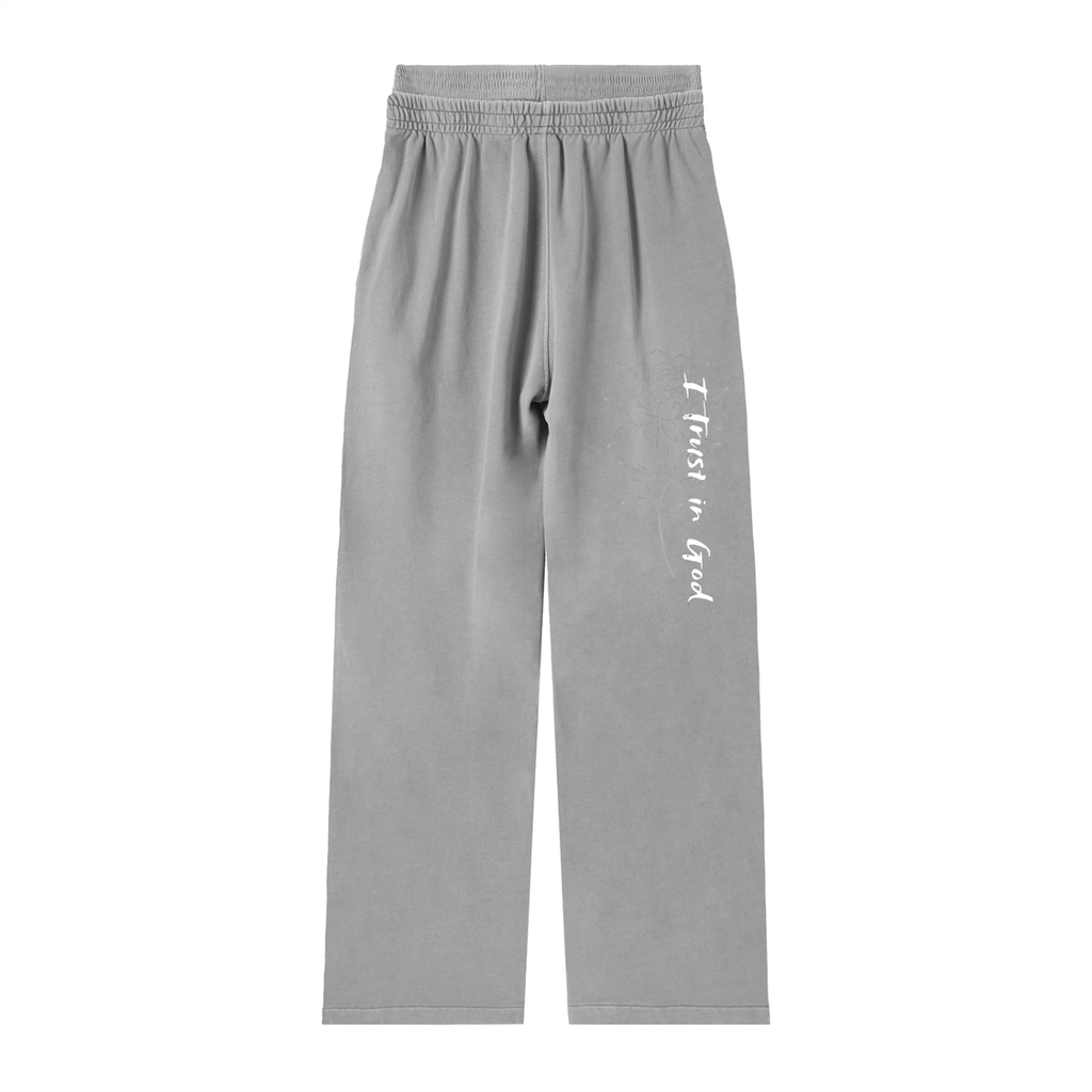 JESUS SAVES Vintage Washed Waist Pants