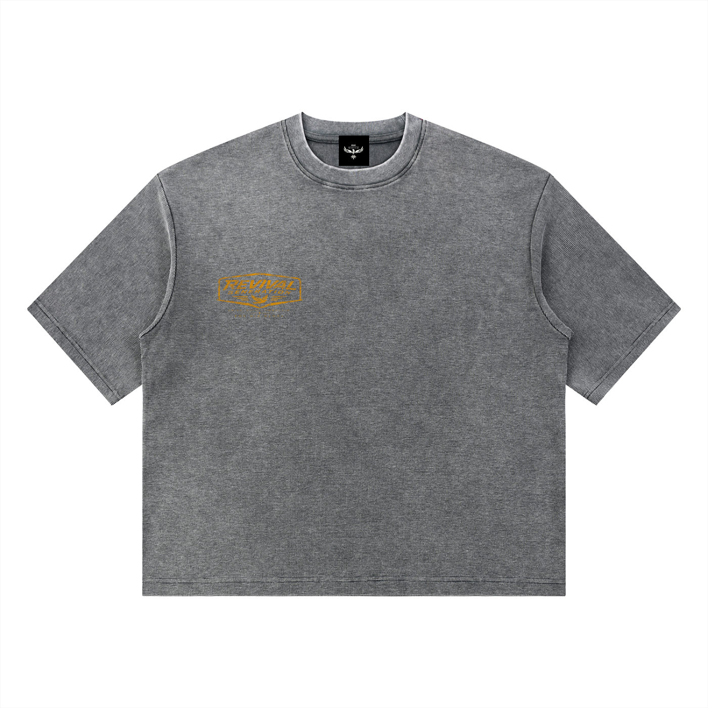 Revival Generation Waffle Boxy T-Shirt