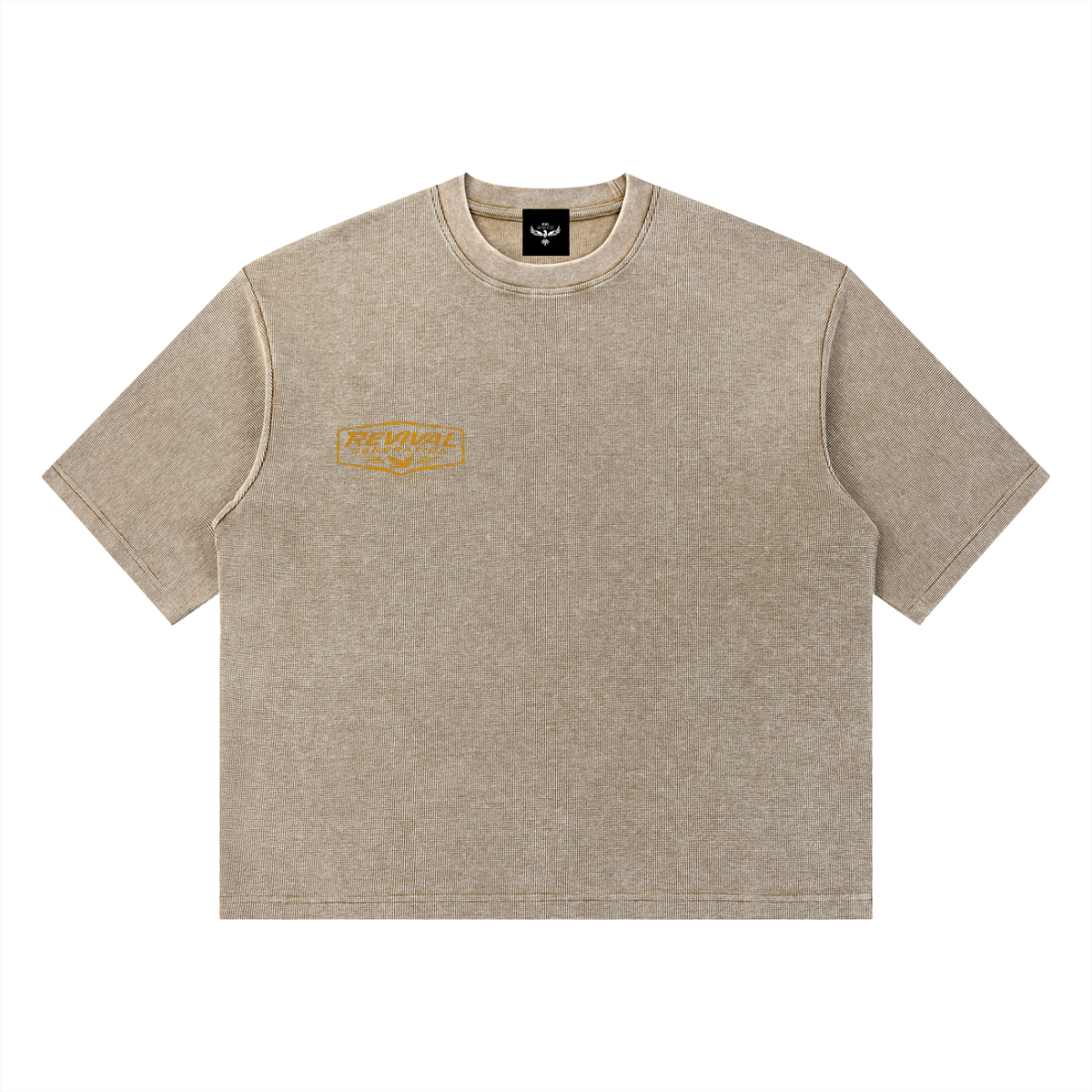 Revival Generation Waffle Boxy T-Shirt