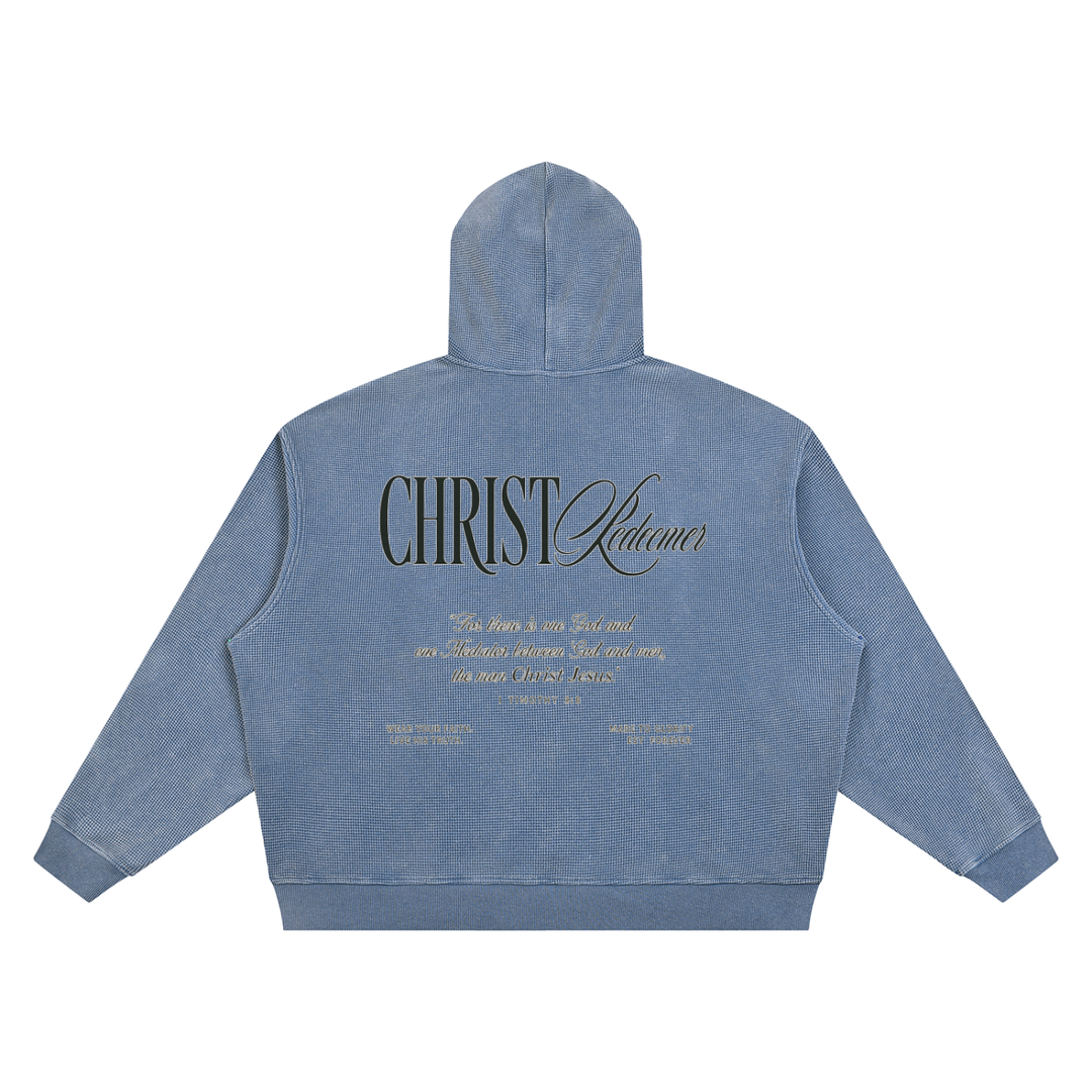 DISCIPLE Waffle Boxy Hoodie