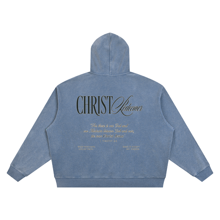 DISCIPLE Waffle Boxy Hoodie