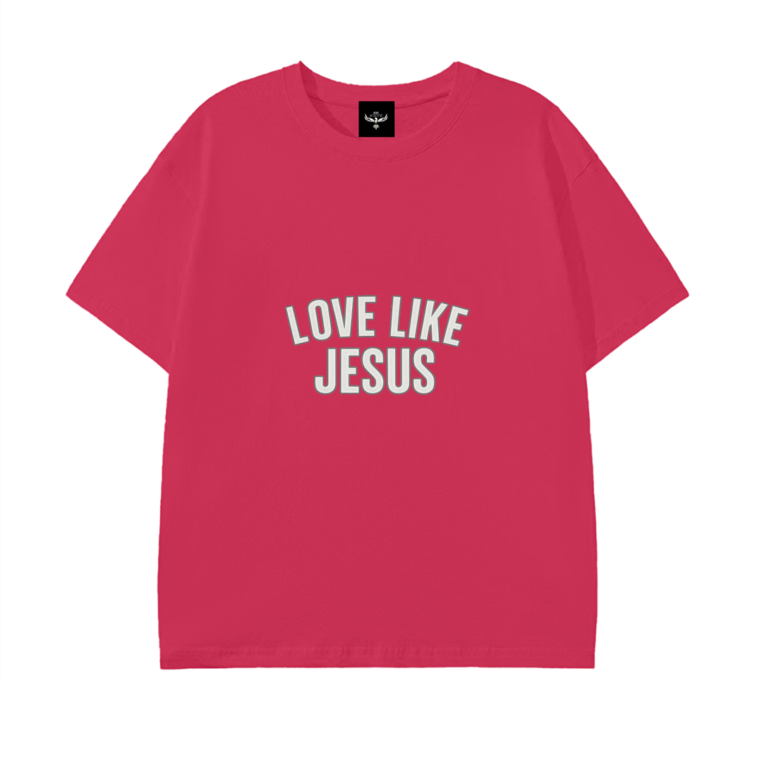 LOVE LIKE JESUS Pure Cotton Unisex T-Shirt