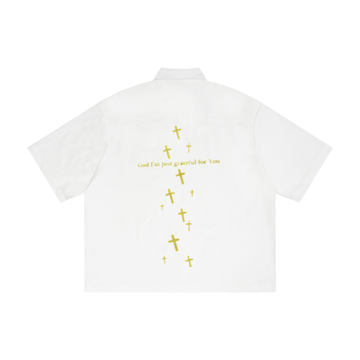 2 CORINTHIANS Unisex Boxy Heavyweight Short Sleeve Shirt
