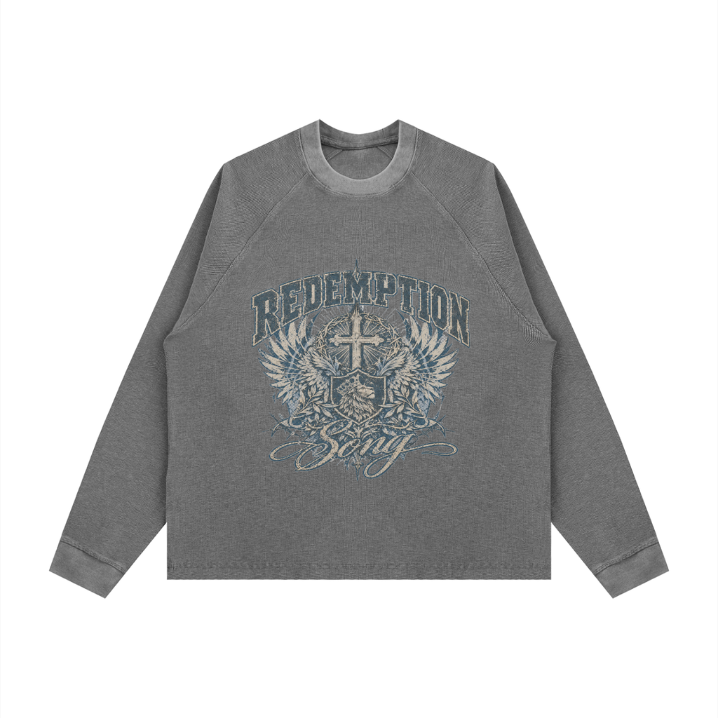 REDEMPTION SONG  Boxy  Waffle T-Shirt