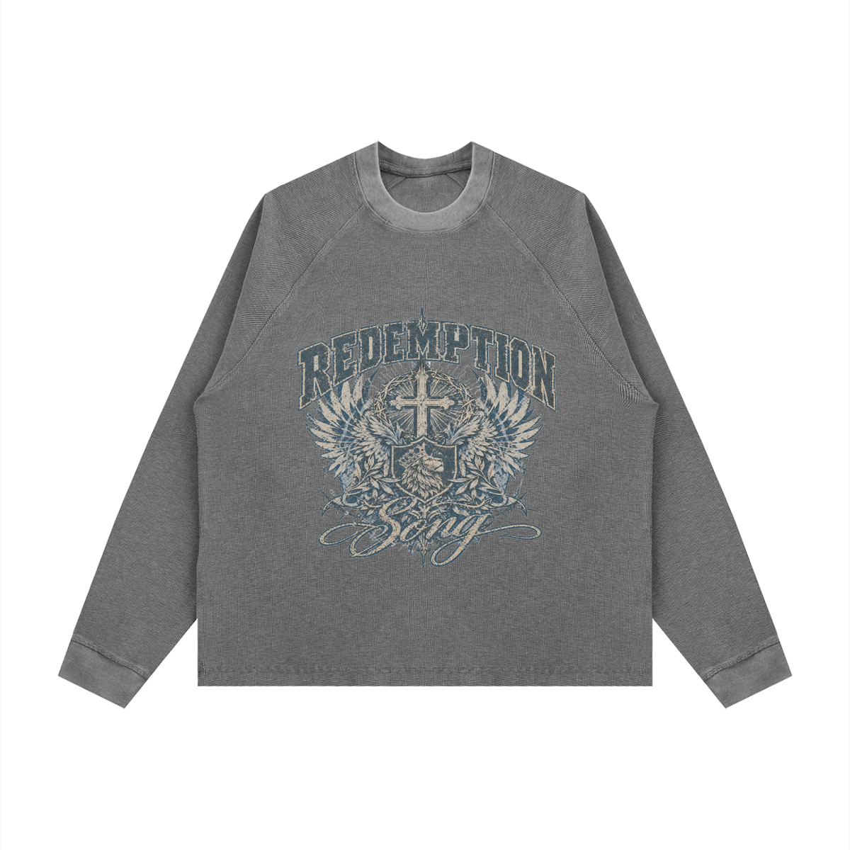 REDEMPTION SONG  Boxy  Waffle T-Shirt
