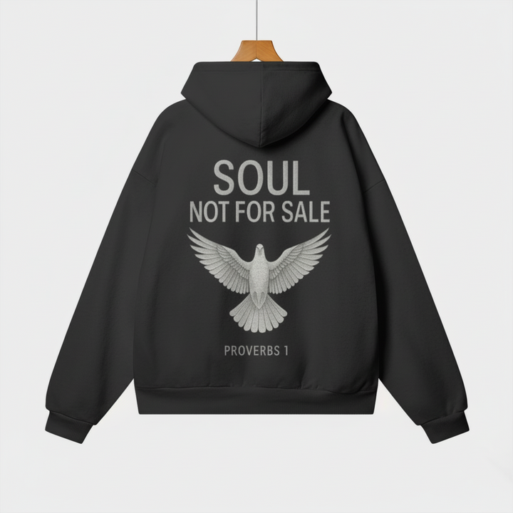 Soul Not For Sale Heavyweight Hidden Pocket Fleece Hoodie