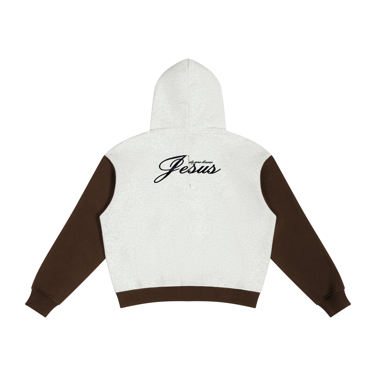 LOVE LIKE JESUS Color Block Full Zip Hoodie
