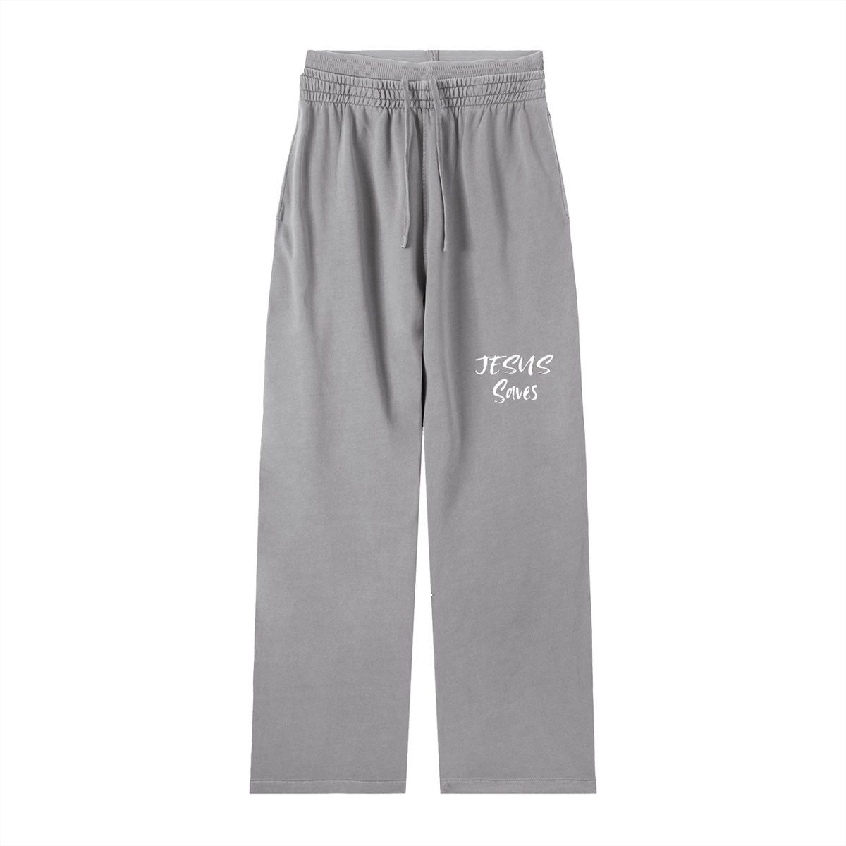 JESUS SAVES Vintage Washed Waist Pants