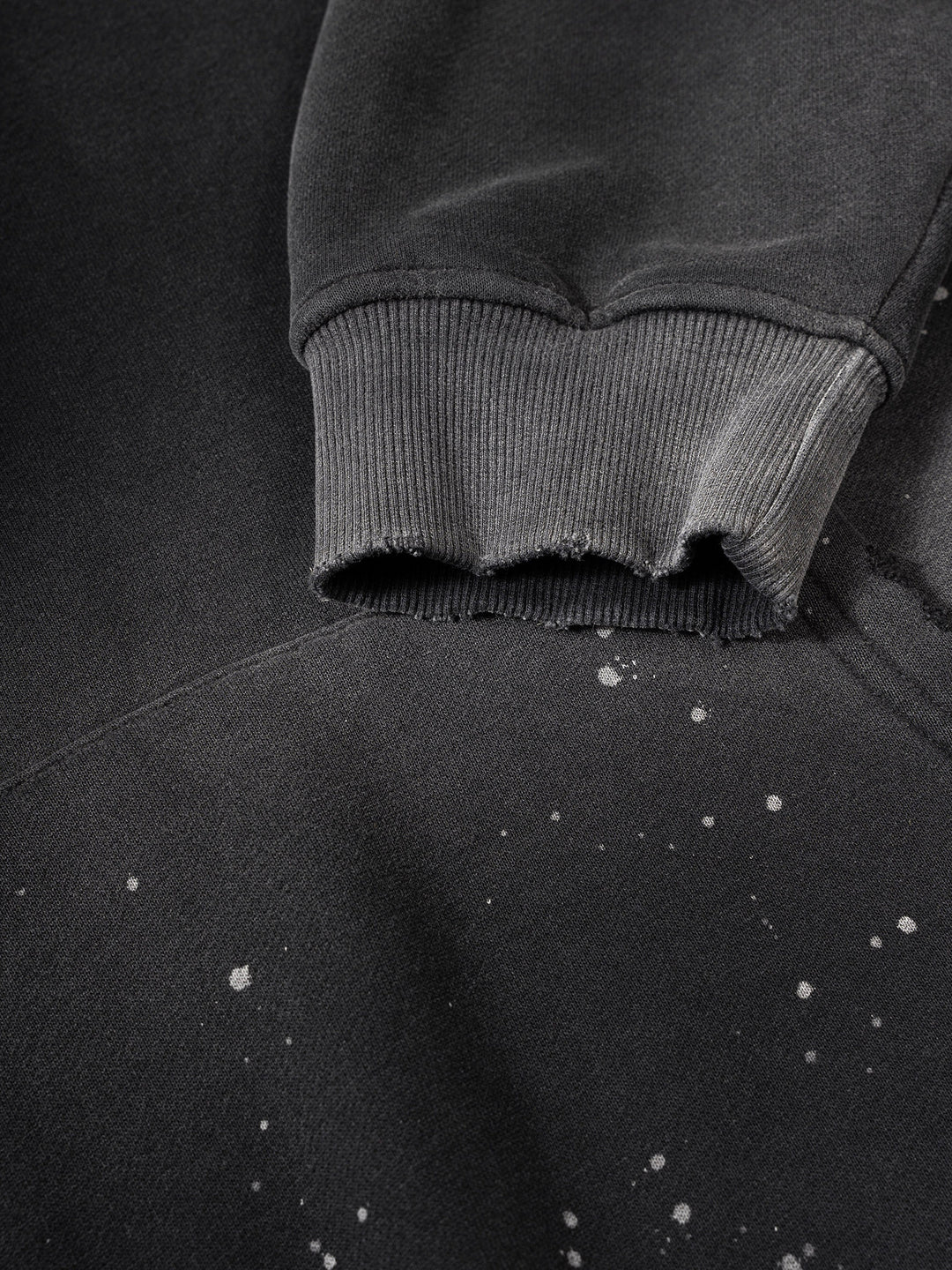 Ascend Vintage Wash Frayed Fleece Hoodie