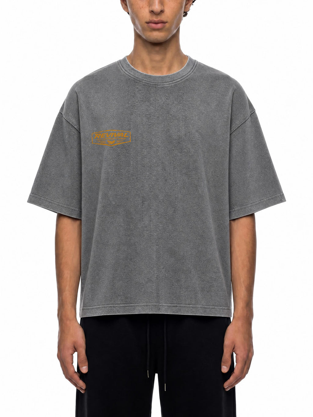 Revival Generation Waffle Boxy T-Shirt