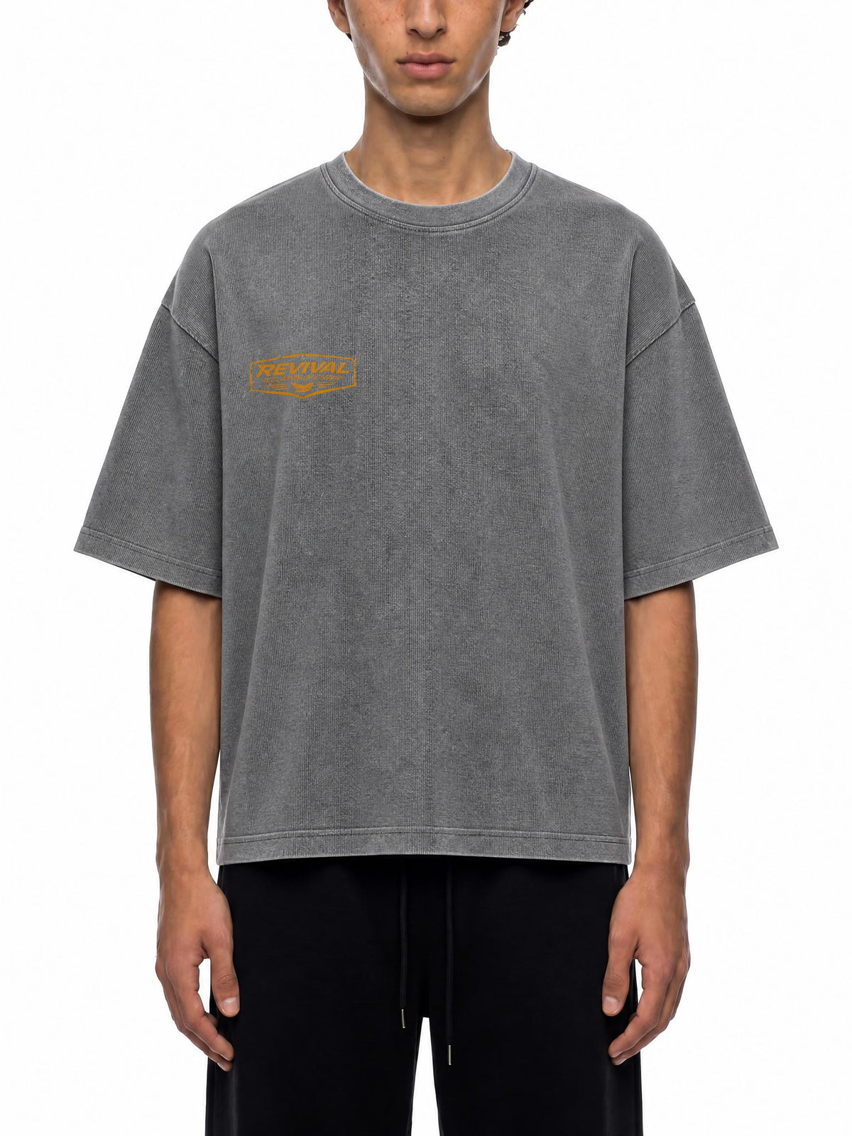 Revival Generation Waffle Boxy T-Shirt