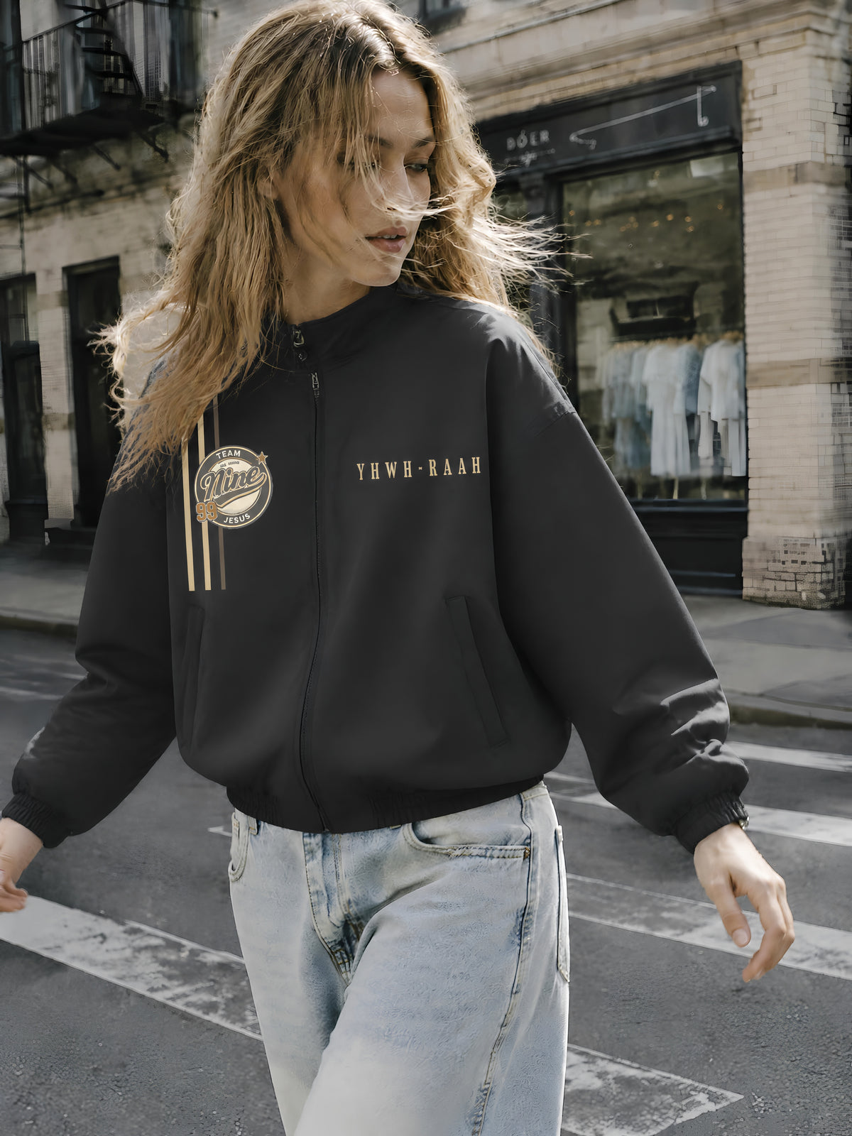 Salt and Light Bomber Jacket