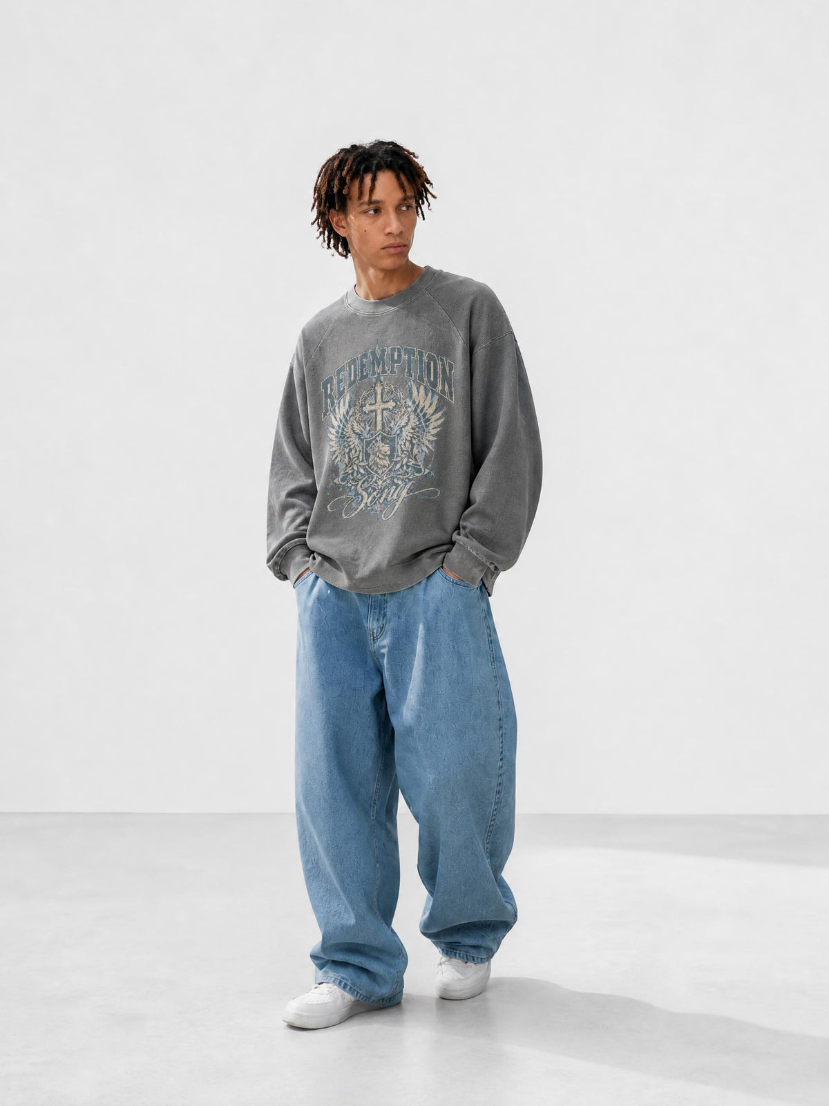 REDEMPTION SONG  Boxy  Waffle T-Shirt