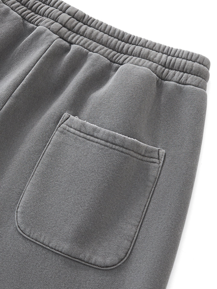 LOVE LIKE JESUS Frayed Enzyme Washed Fleece Sweatpants