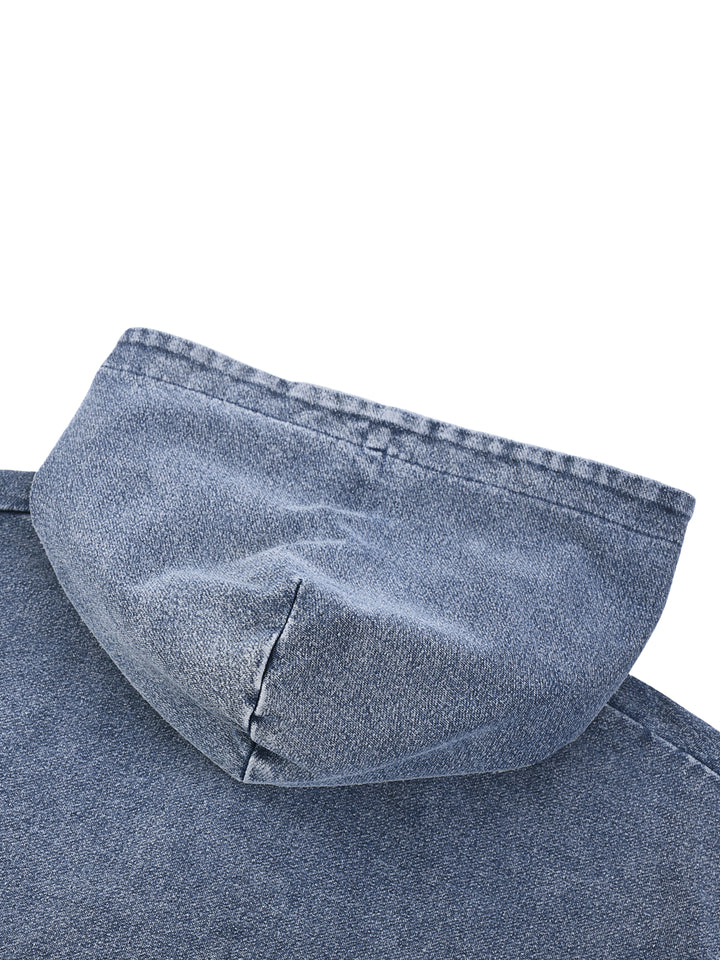 The ANOINTED Snow Wash Oversized Hoodie