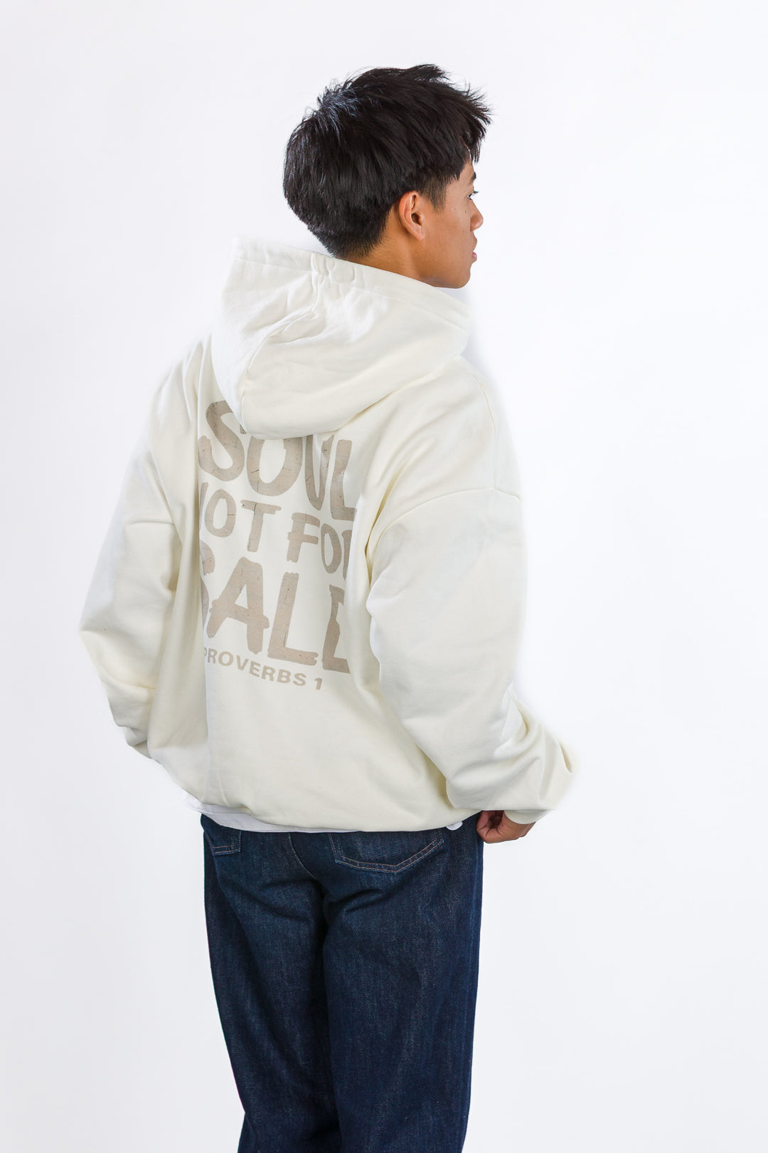 Soul Not For Sale/Freedom Oversized Heavyweight Fleece Hoodie
