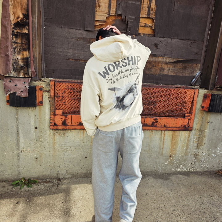 Worship Hidden Pocket Fleece Hoodie - 460 GSM