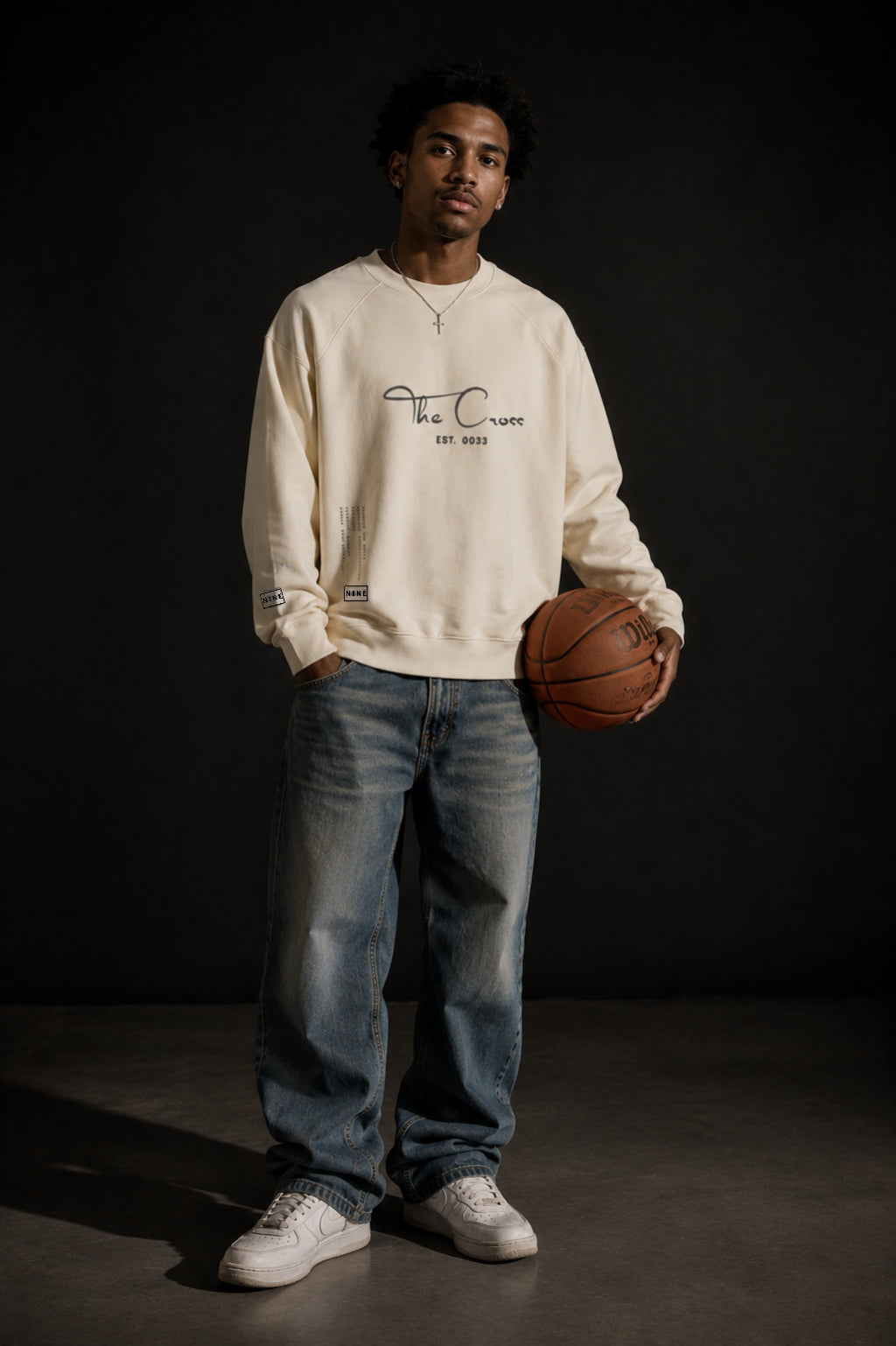 The Cross Devotion Crewneck