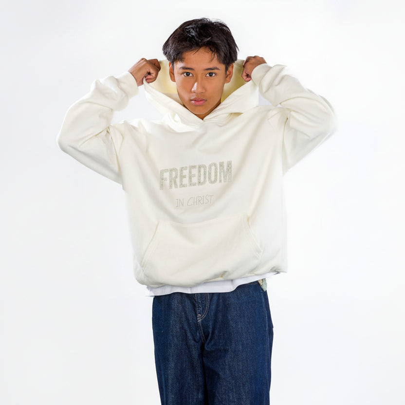 Soul Not For Sale/Freedom Oversized Heavyweight Fleece Hoodie