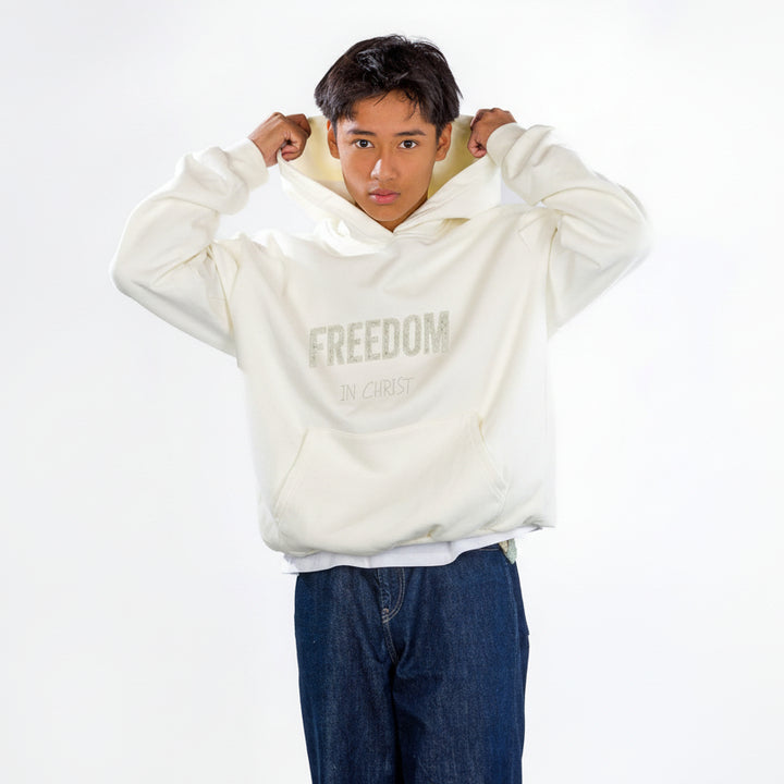 Soul Not For Sale/Freedom Oversized Heavyweight Fleece Hoodie