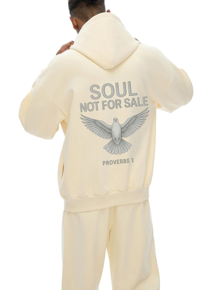 Soul Not For Sale Heavyweight Hidden Pocket Fleece Hoodie