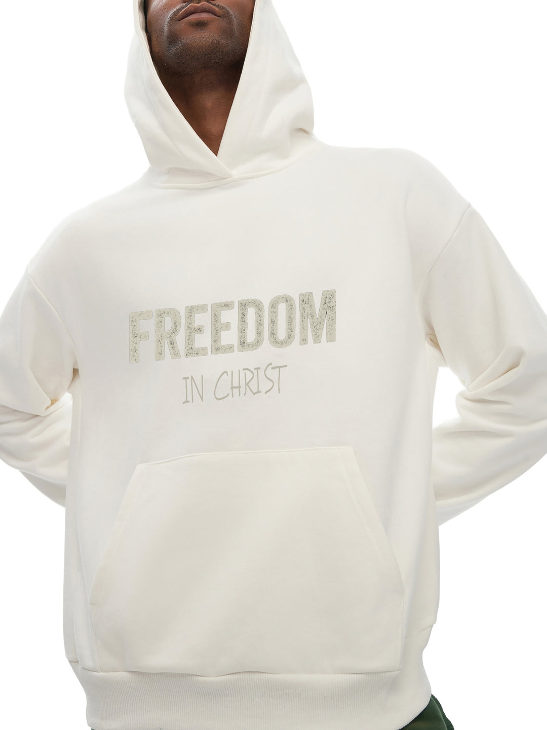 Soul Not For Sale/Freedom Oversized Heavyweight Fleece Hoodie