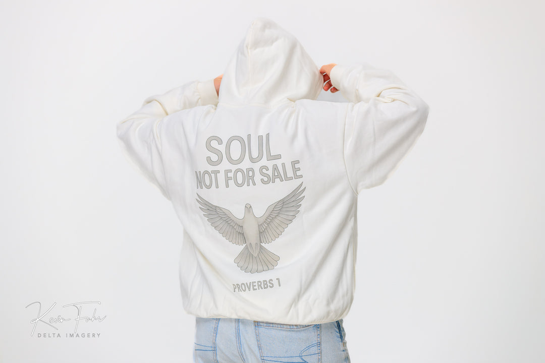 Soul Not For Sale Heavyweight Hidden Pocket Fleece Hoodie
